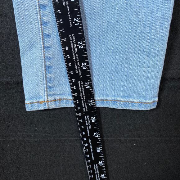 Kut From The Kloth Womens Jeans Blue Denim Reese Straight Ankle Stretch 8 - Picture 9 of 12
